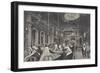 Sheep Being Slaughtered on the Gaming Tables at the Casino in Monte Carlo-null-Framed Giclee Print