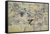 Sheep-Blanket-Ditz-Framed Stretched Canvas