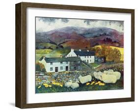 Sheep Country, 1988-Lisa Graa Jensen-Framed Giclee Print