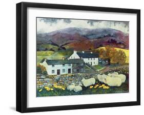 Sheep Country, 1988-Lisa Graa Jensen-Framed Giclee Print