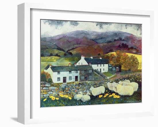 Sheep Country, 1988-Lisa Graa Jensen-Framed Giclee Print