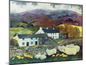 Sheep Country, 1988-Lisa Graa Jensen-Mounted Giclee Print