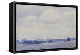 Sheep Country, Victoria, 1935-Harold Brocklebank Herbert-Framed Stretched Canvas