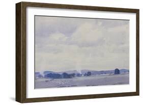 Sheep Country, Victoria, 1935-Harold Brocklebank Herbert-Framed Giclee Print