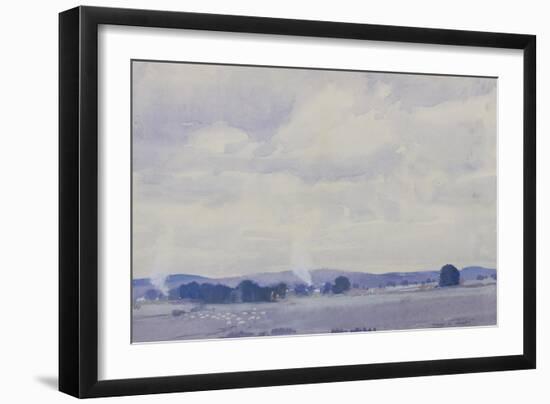 Sheep Country, Victoria, 1935-Harold Brocklebank Herbert-Framed Giclee Print