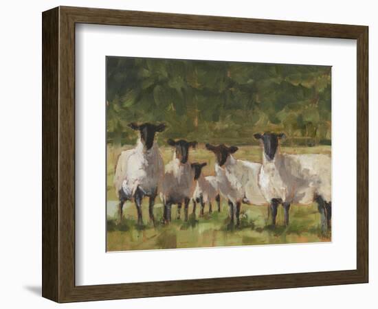 Sheep Family II-Ethan Harper-Framed Art Print