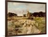 Sheep Flock-Anton Mauve-Framed Giclee Print