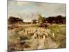 Sheep Flock-Anton Mauve-Mounted Giclee Print