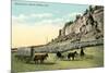 Sheep Going to Market, Billings-null-Mounted Art Print