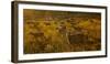 Sheep graze on Hastings Mesa near Ridgway, Colorado from truck-null-Framed Photographic Print