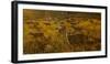 Sheep graze on Hastings Mesa near Ridgway, Colorado from truck-null-Framed Photographic Print