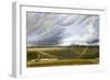 Sheep Grazing at Stonehenge-J. M. W. Turner-Framed Giclee Print