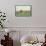 Sheep Herding in the West-null-Framed Stretched Canvas displayed on a wall