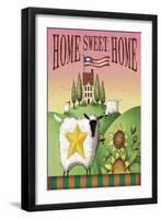 Sheep Home Sweet Home-Margaret Wilson-Framed Premium Giclee Print