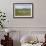 Sheep in a Field Beneath the Ruins of 14th Century Dunstanburgh Castle Craster England-Natalie Tepper-Framed Photo displayed on a wall