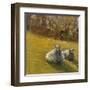 Sheep in Field V-Marilyn Wendling-Framed Art Print