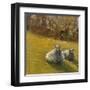 Sheep in Field V-Marilyn Wendling-Framed Art Print