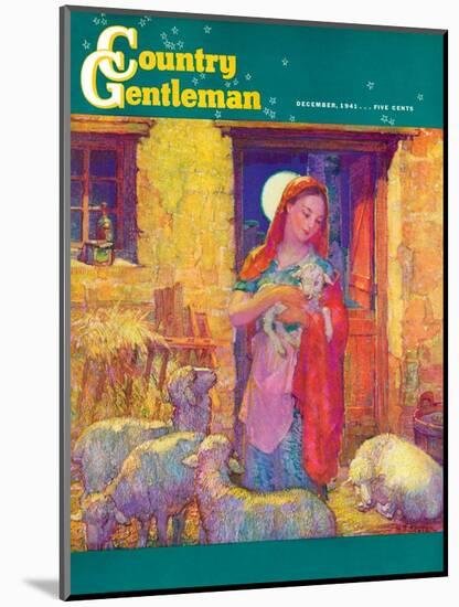 "Sheep in Jerusalem," Country Gentleman Cover, December 1, 1941-Henry Soulen-Mounted Giclee Print