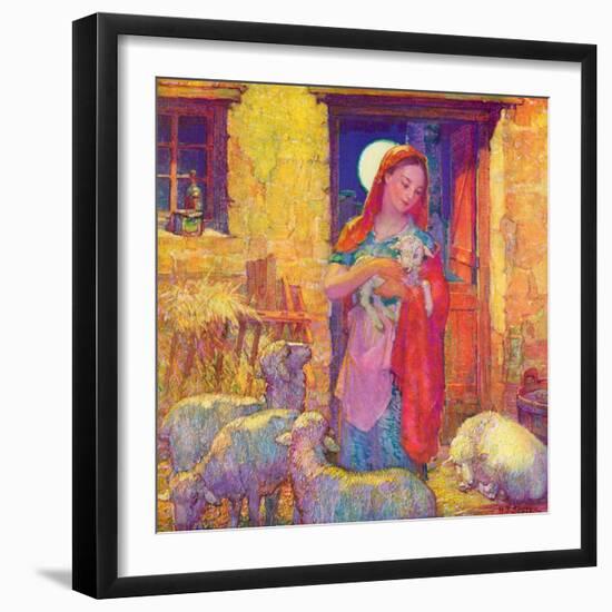 "Sheep in Jerusalem,"December 1, 1941-Henry Soulen-Framed Giclee Print