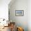 Sheep in the green pastures surrounded by rocky peaks, Val Di Viso, Camonica Valley, province of Br-Roberto Moiola-Framed Photographic Print displayed on a wall