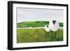 Sheep in the Meadow-Phyllis Adams-Framed Art Print