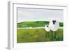 Sheep in the Meadow-Phyllis Adams-Framed Premium Giclee Print