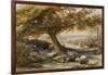 Sheep in the Shade, c.1851-Samuel Palmer-Framed Giclee Print