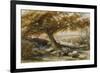 Sheep in the Shade, c.1851-Samuel Palmer-Framed Giclee Print