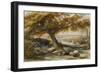 Sheep in the Shade, c.1851-Samuel Palmer-Framed Giclee Print