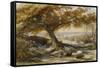 Sheep in the Shade, c.1851-Samuel Palmer-Framed Stretched Canvas