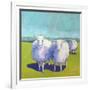 Sheep Pals I-Carol Young-Framed Art Print