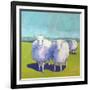 Sheep Pals I-Carol Young-Framed Art Print