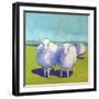 Sheep Pals I-Carol Young-Framed Art Print