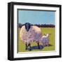 Sheep Pals III-Carol Young-Framed Art Print