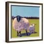 Sheep Pals III-Carol Young-Framed Art Print