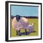 Sheep Pals III-Carol Young-Framed Art Print