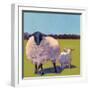 Sheep Pals III-Carol Young-Framed Art Print