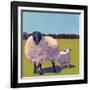 Sheep Pals III-Carol Young-Framed Art Print