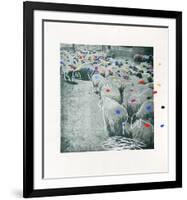 Sheep Portfolio 3-Menashe Kadishman-Framed Limited Edition