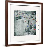 Sheep Portfolio 3-Menashe Kadishman-Framed Limited Edition