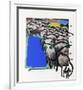 Sheep Portfolio 4-Menashe Kadishman-Framed Collectable Print