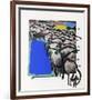 Sheep Portfolio 4-Menashe Kadishman-Framed Collectable Print