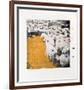 Sheep Portfolio 6-Menashe Kadishman-Framed Limited Edition