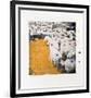 Sheep Portfolio 6-Menashe Kadishman-Framed Limited Edition