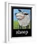 Sheep Poster-Tim Nyberg-Framed Giclee Print