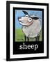 Sheep Poster-Tim Nyberg-Framed Giclee Print