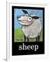 Sheep Poster-Tim Nyberg-Framed Giclee Print