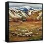 "Sheep Ranch," March 18, 1961-John Clymer-Framed Stretched Canvas