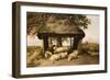 Sheep Resting under a Shelter-Thomas Sidney Cooper-Framed Giclee Print