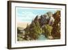 Sheep Rock, Gallatin Canyon, Montana-null-Framed Art Print